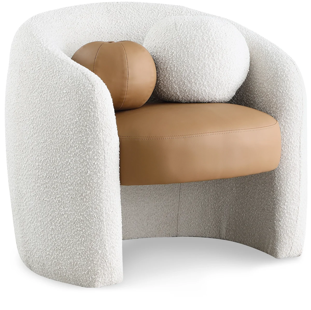 Acadia - Accent Chair - Cream