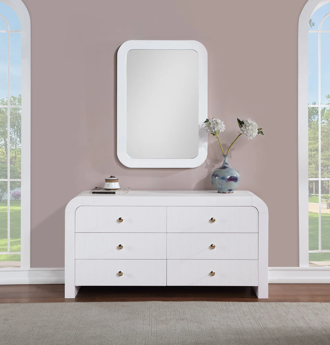 Artisto - Mirror - White - View 2