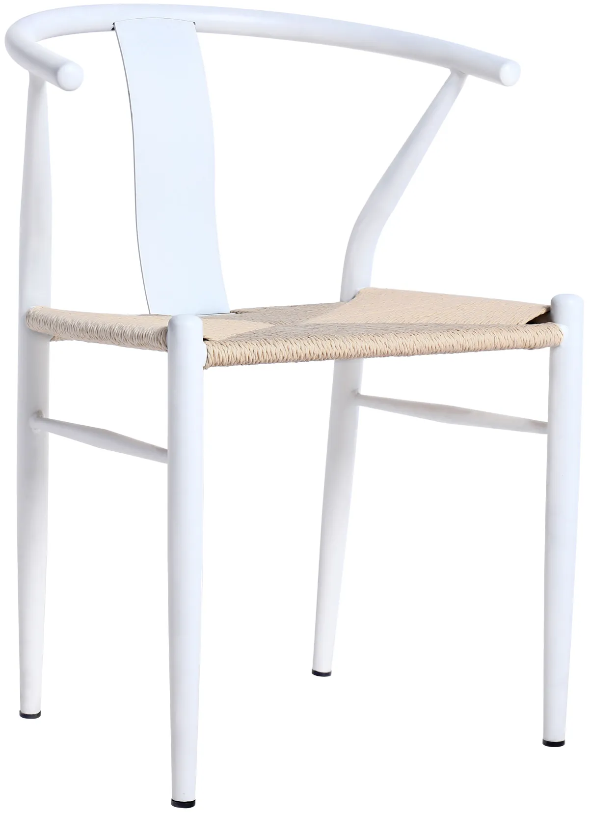 Beck - Hand Woven Rope Dining Chair (Set of 2) - White