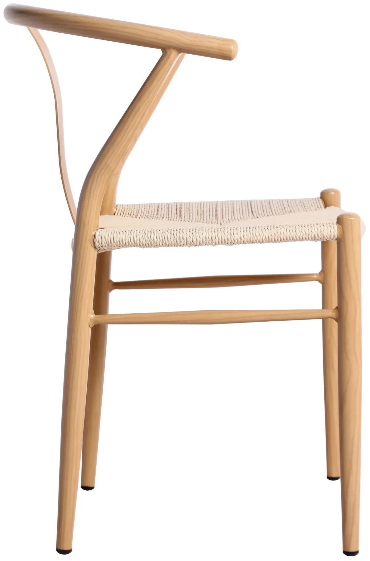 Beck - Hand Woven Rope Dining Chair (Set of 2) - Light Brown