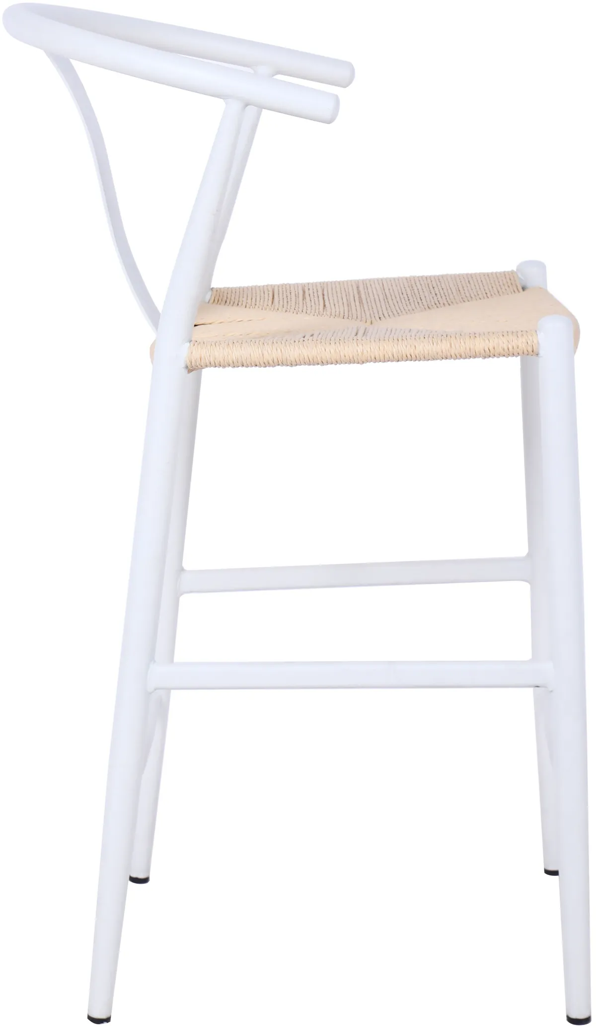 Beck - Hand Woven Rope Stool (Set of 2) - White