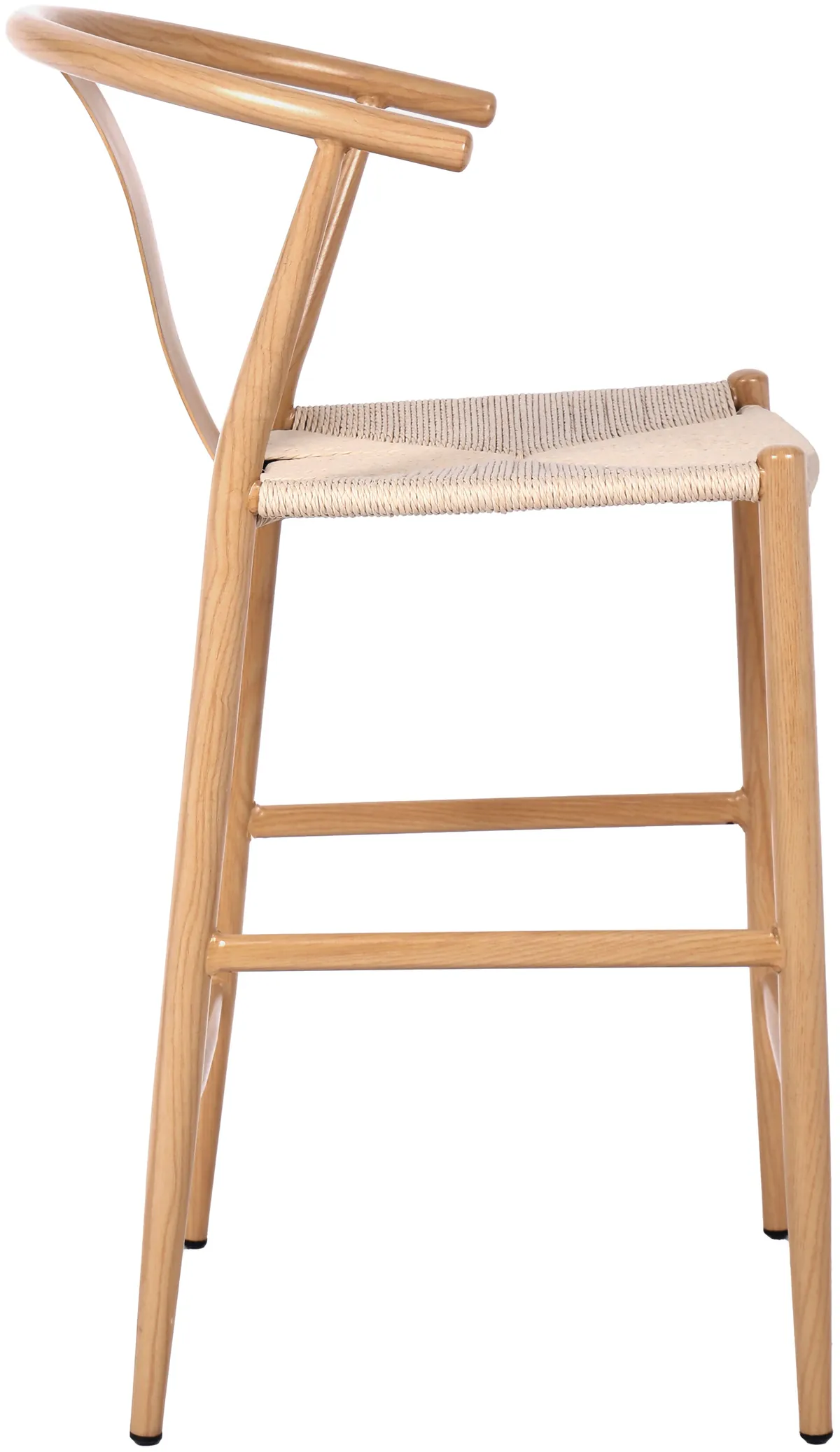 Beck - Hand Woven Rope Stool (Set of 2) - Light Brown