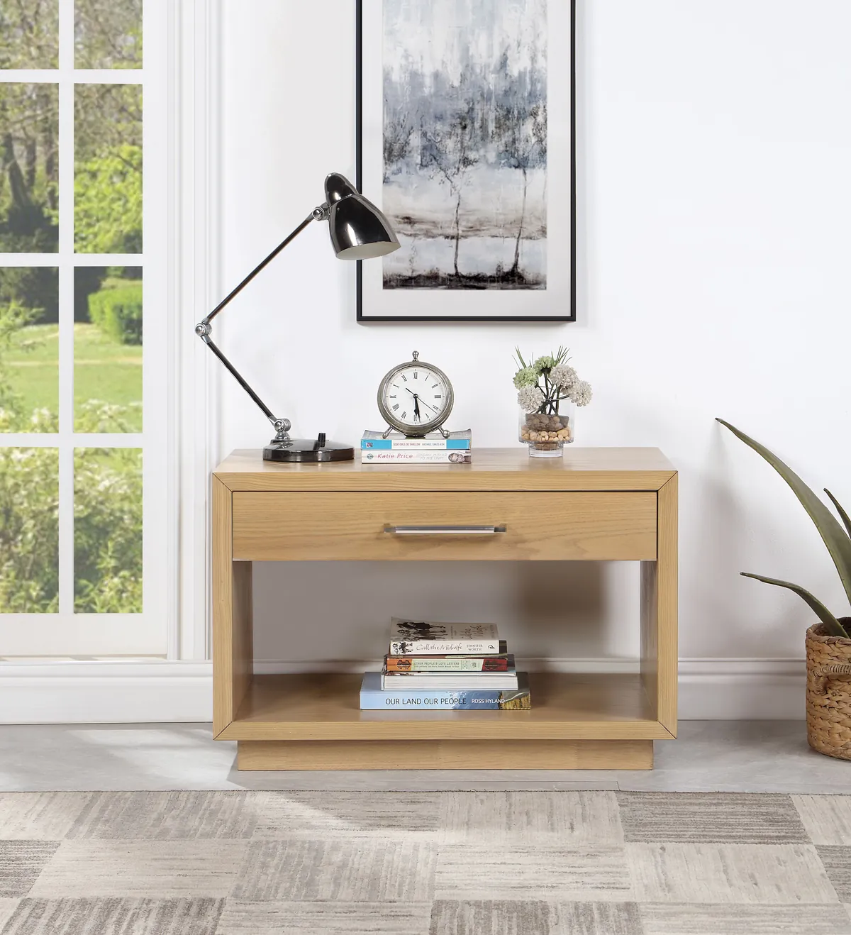 Avery - Night Stand - Oak