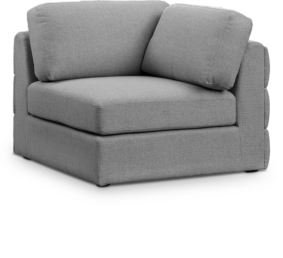 Beckham - Corner Chair - Gray