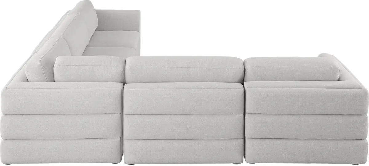 Beckham - 5 Piece Modular Corner Sectional - Beige