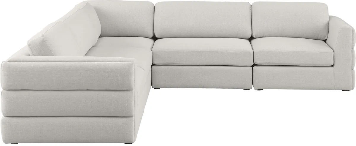 Beckham - 5 Piece Modular Corner Sectional - Beige