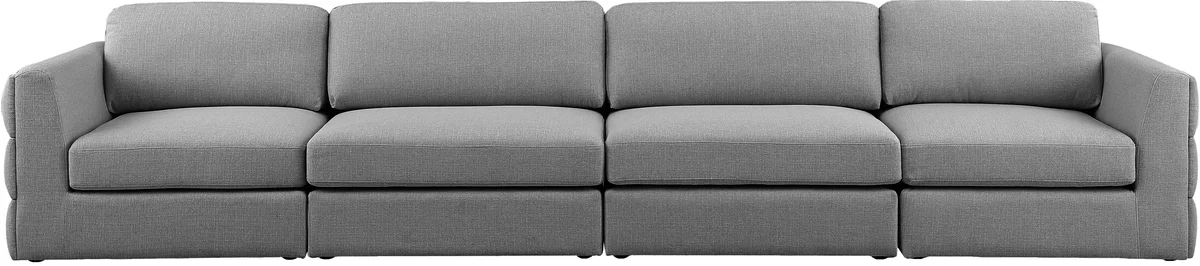 Beckham - Modular 4 Seat Sofa - Gray