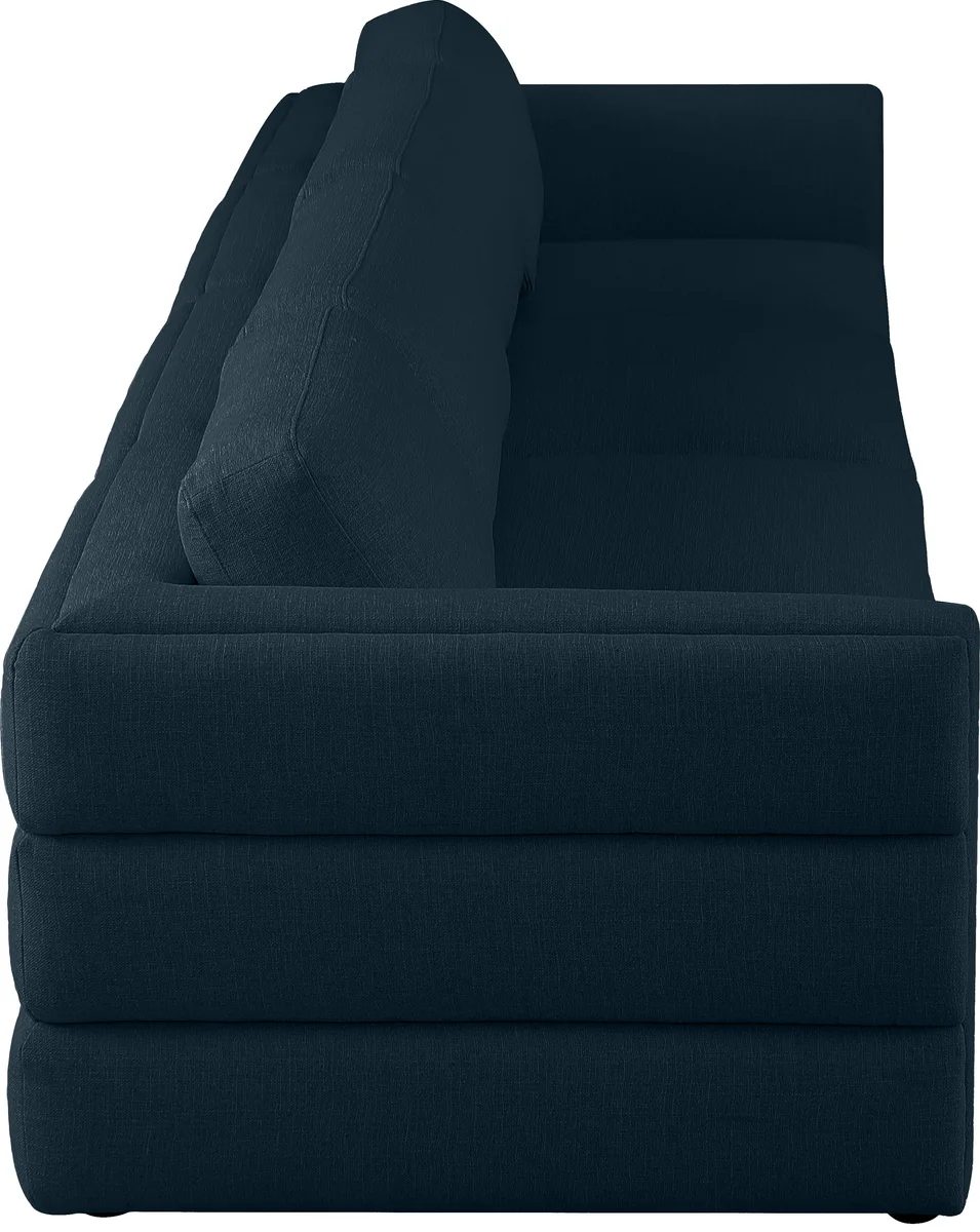 Beckham - Modular 4 Seat Sofa - Navy