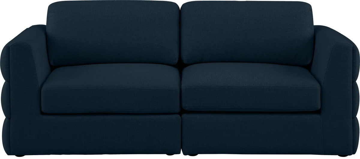 Beckham - Modular 2 Seat Sofa - Navy