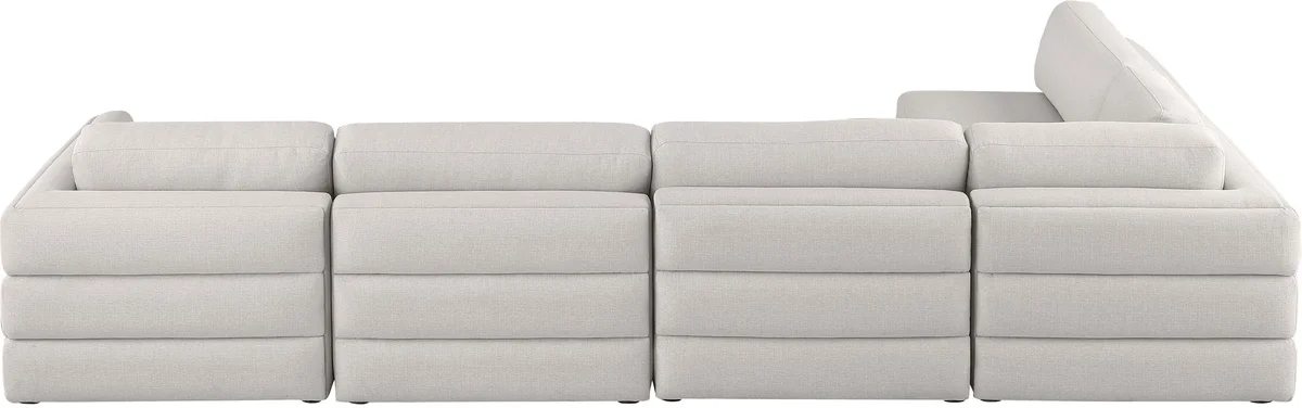 Beckham - 5 Piece Modular Sectional - Beige