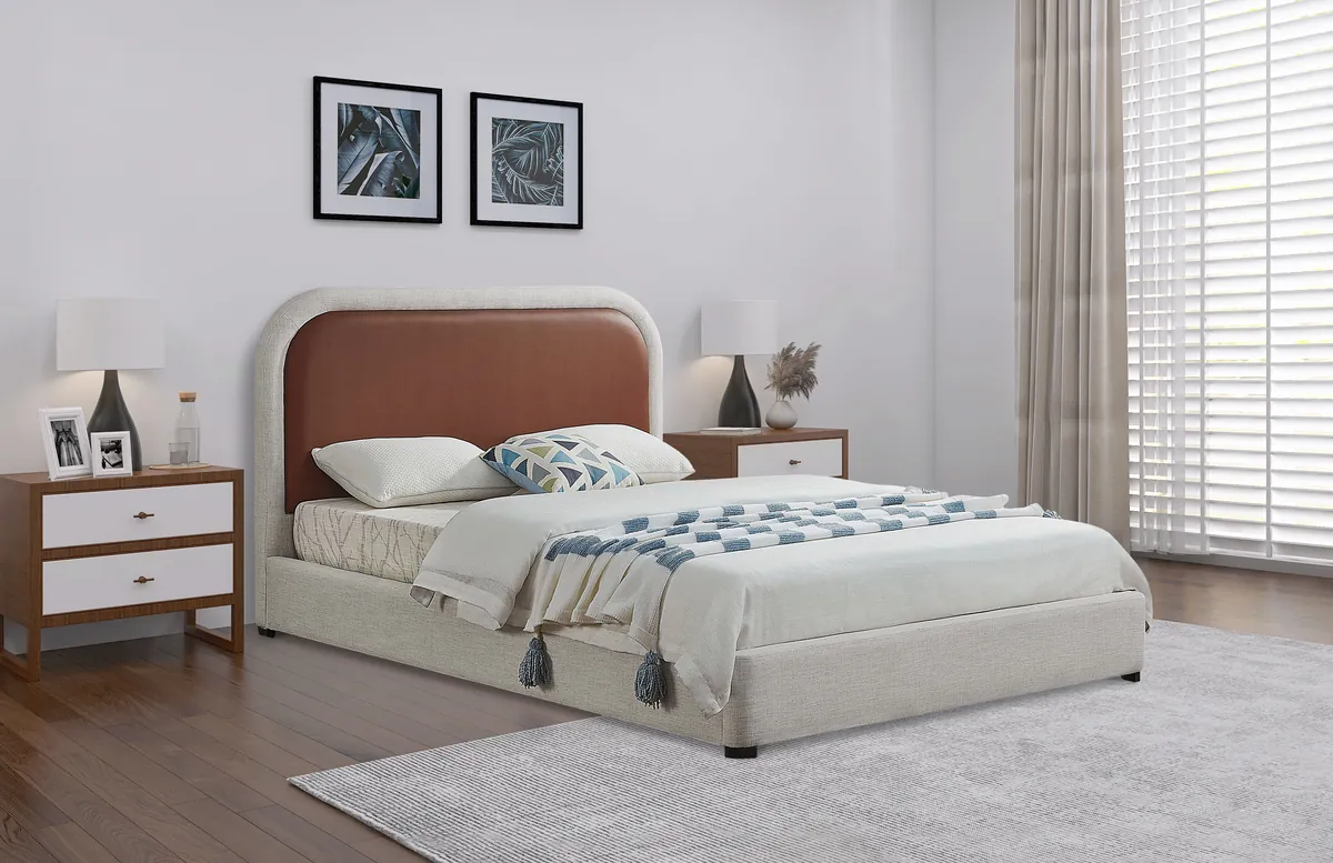 Blake - King Bed - Brown - View 2