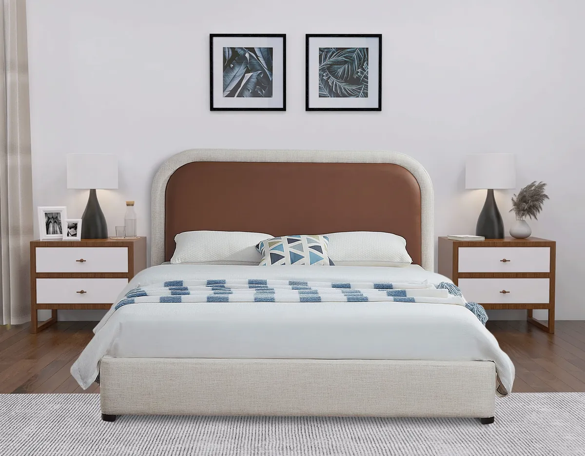 Blake - King Bed - Brown
