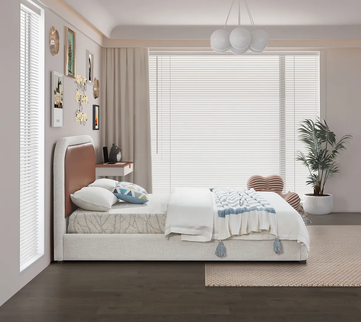 Blake - Full Bed - Brown