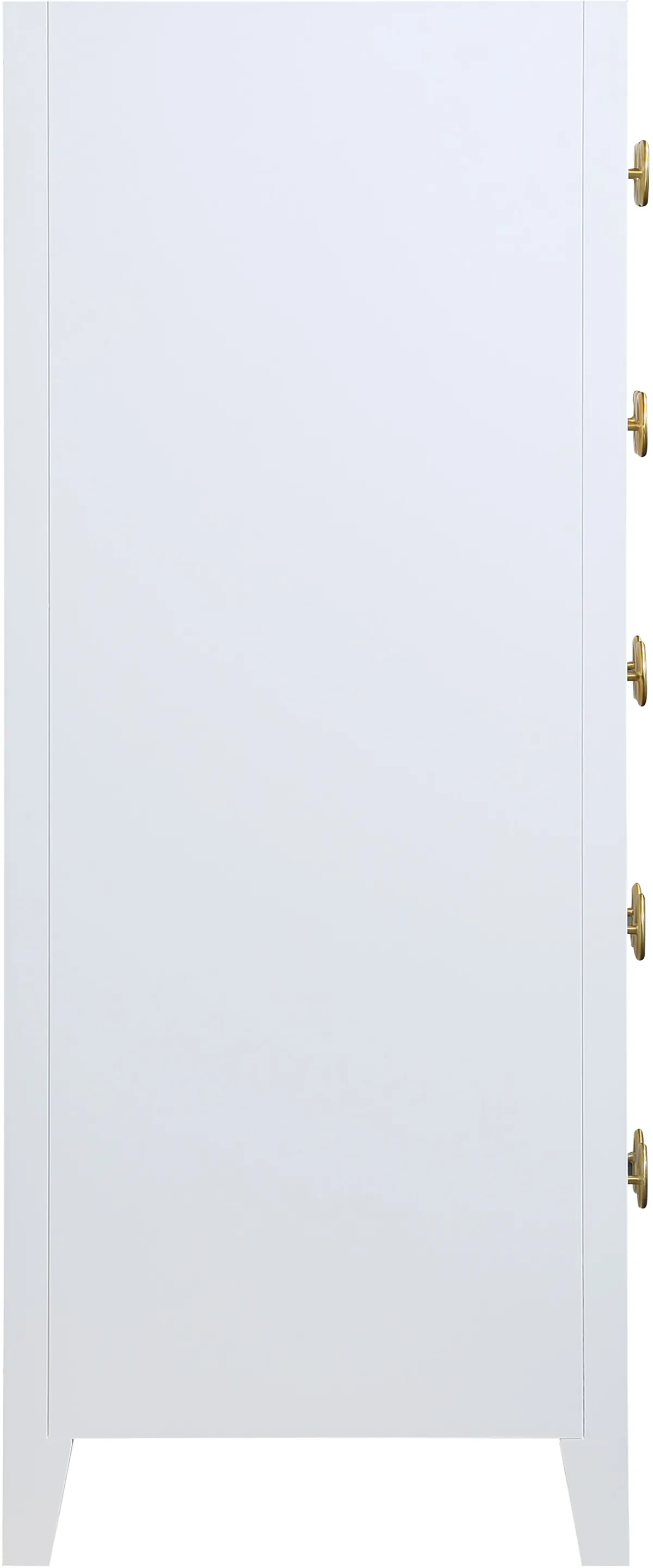 Bowtie - Chest - White / Gold