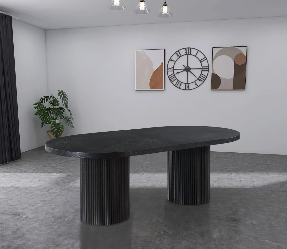 Belinda - Dining Table - Black
