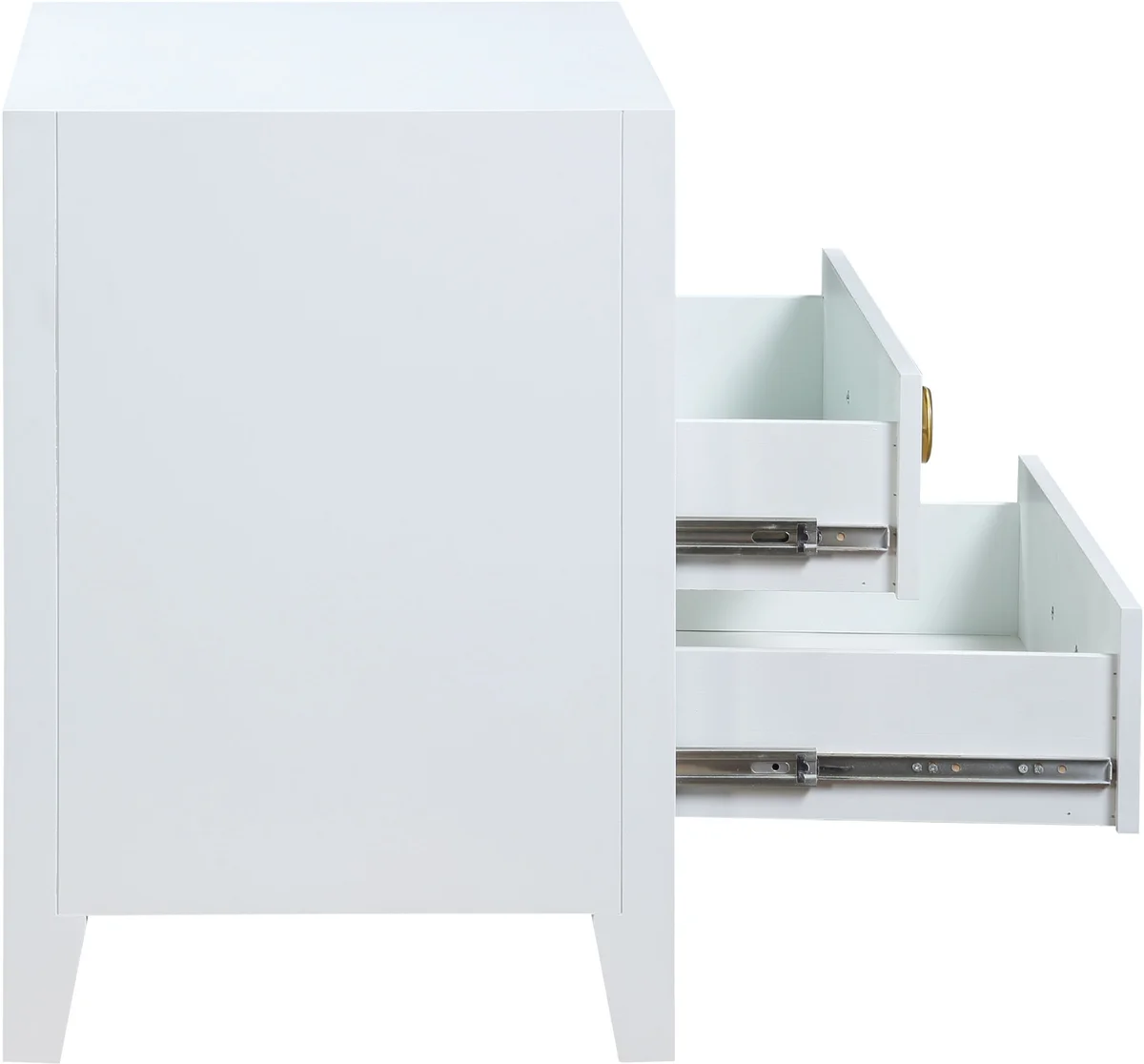 Bowtie - Night Stand - White / Gold
