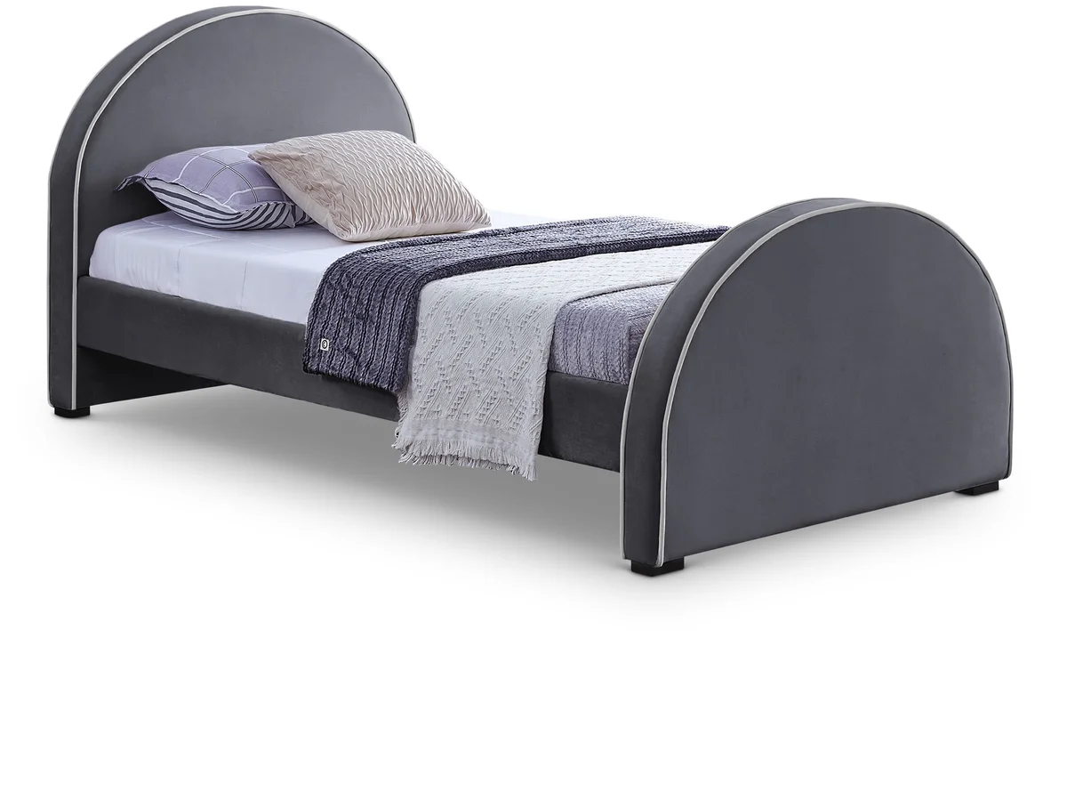 Brody - Twin Bed - Gray