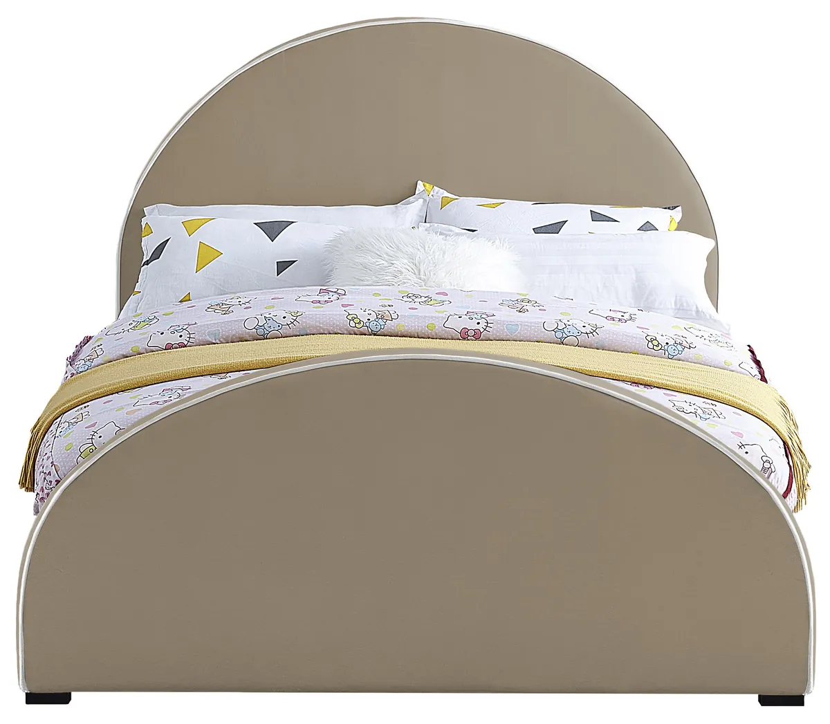 Brody - Queen Bed - Beige