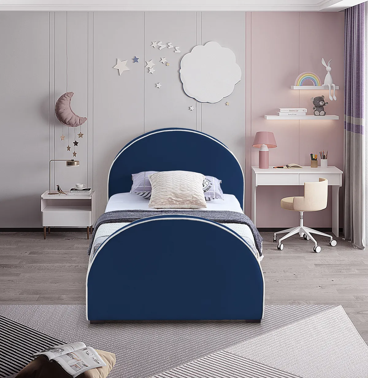 Brody - Twin Bed - Navy