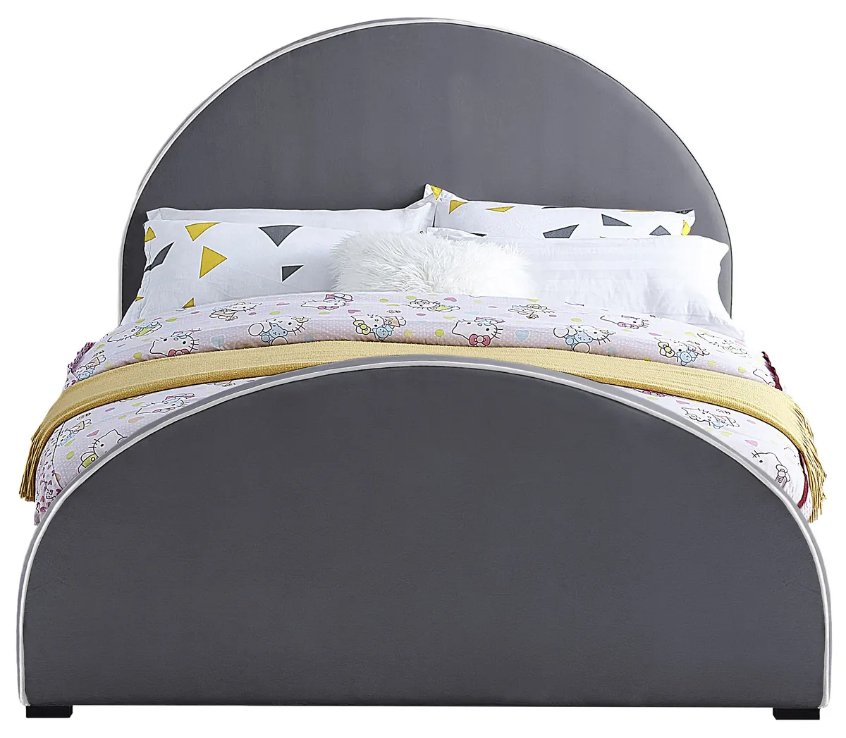 Brody - King Bed - Gray