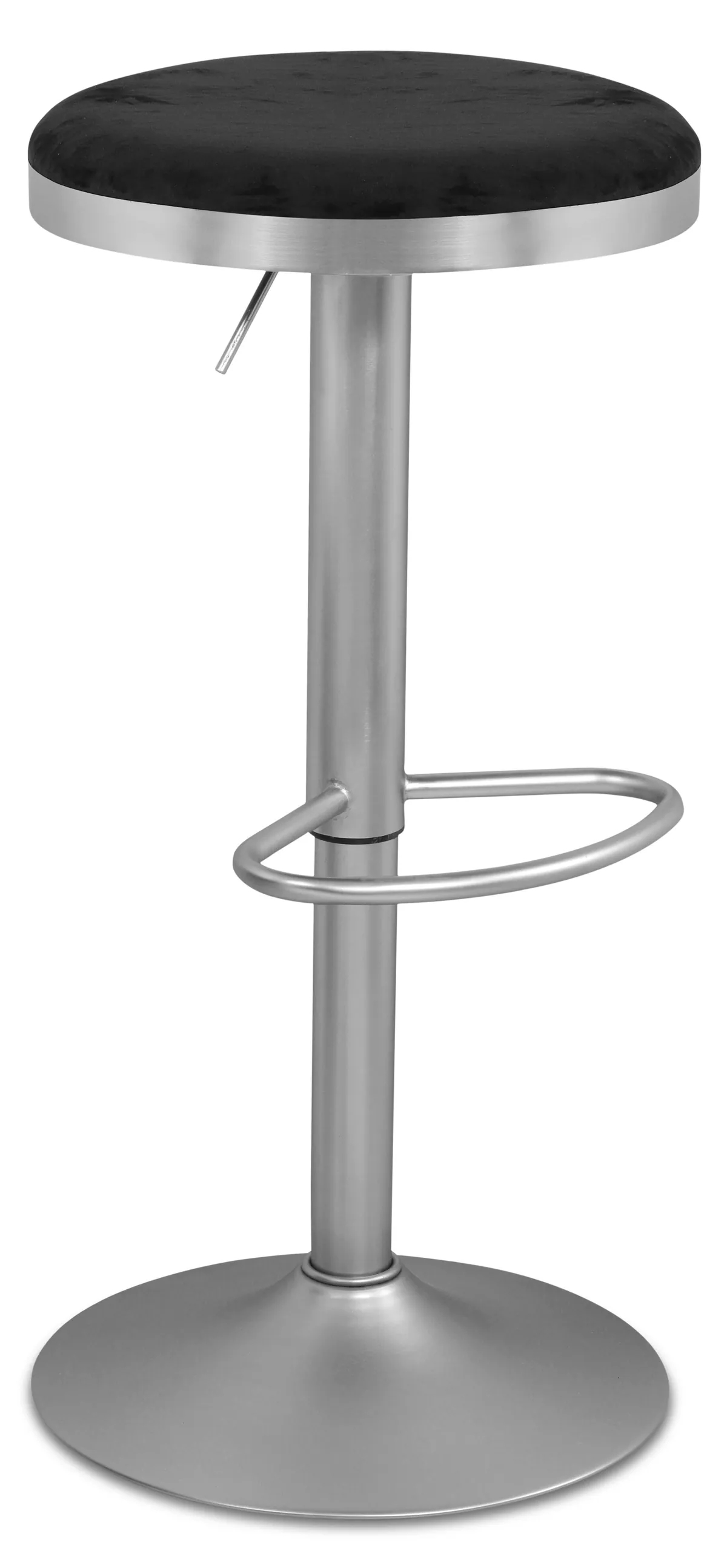 Brody - Adjustable Stool - Black - Fabric