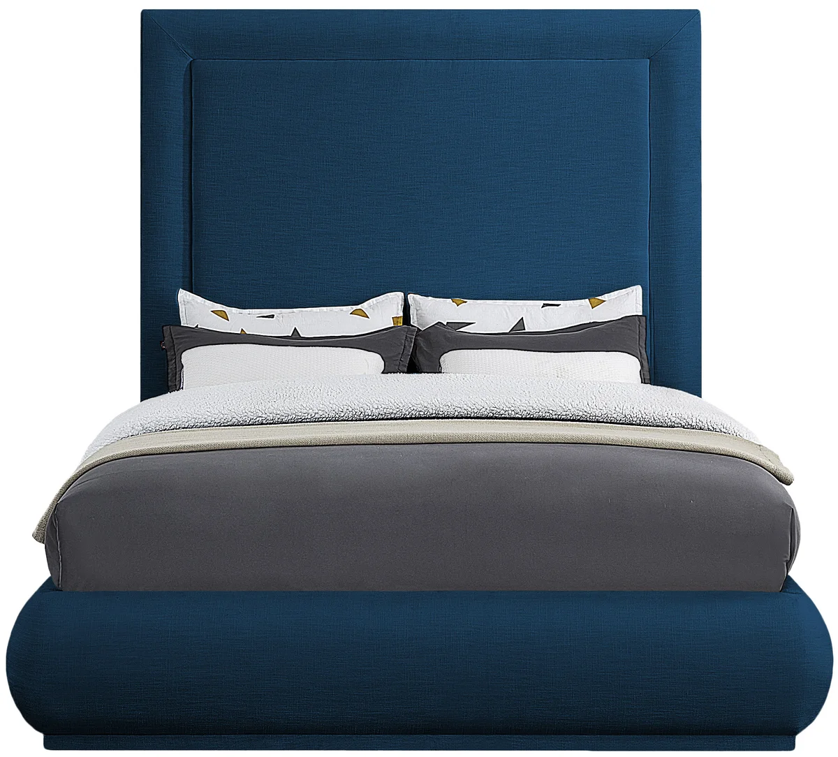 Brooke - King Bed - Navy