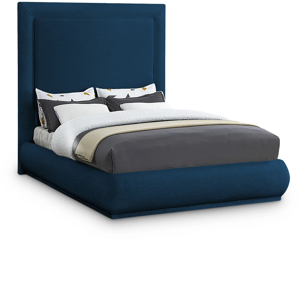 Brooke - King Bed - Navy