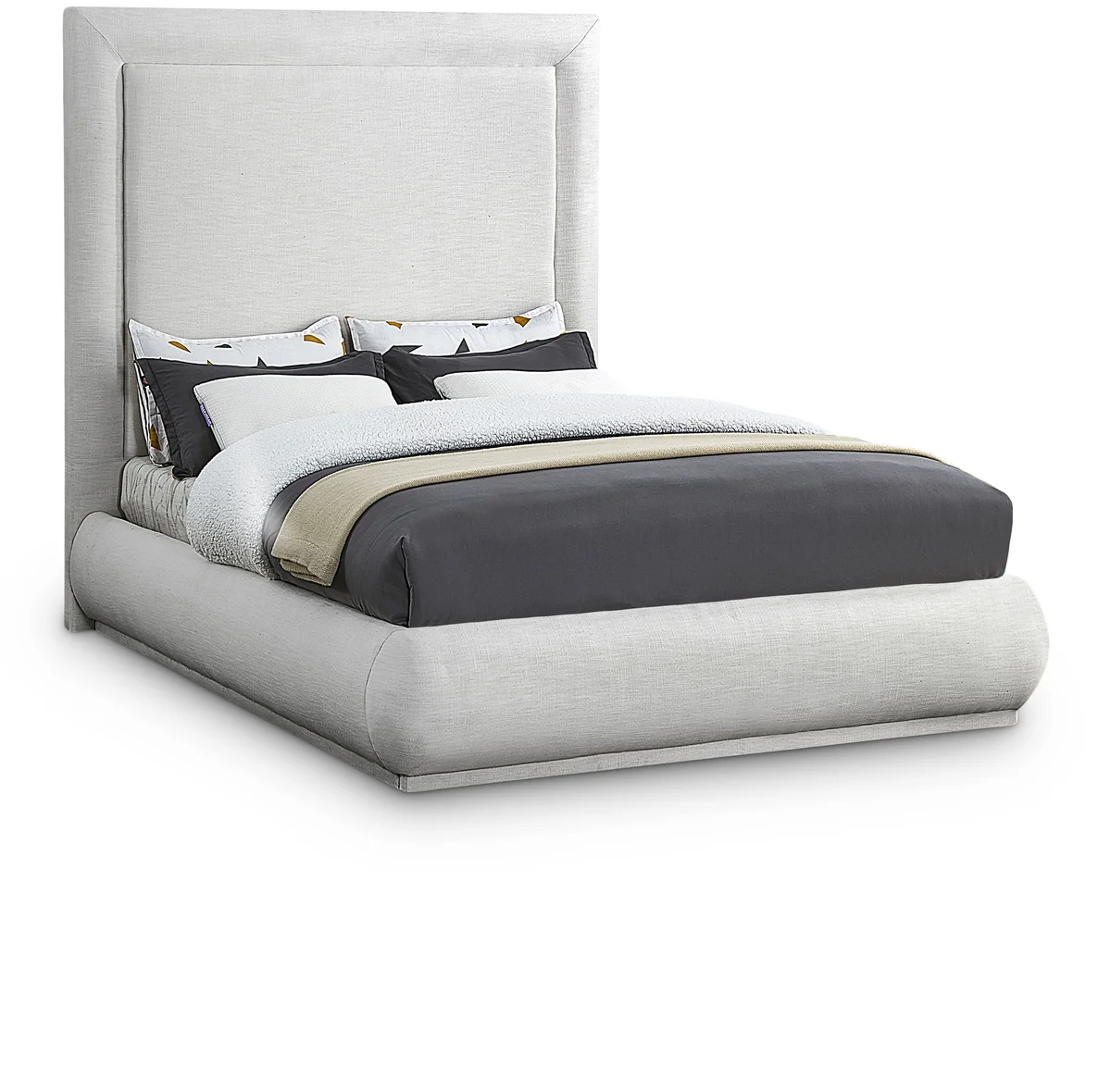 Brooke - Queen Bed - Cream