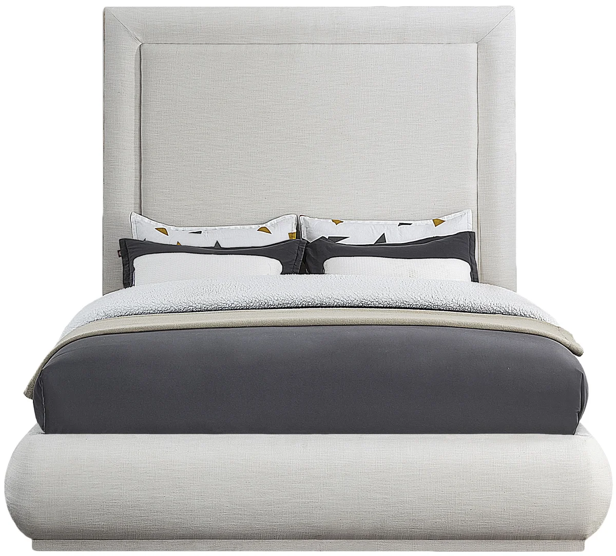 Brooke - Queen Bed - Cream