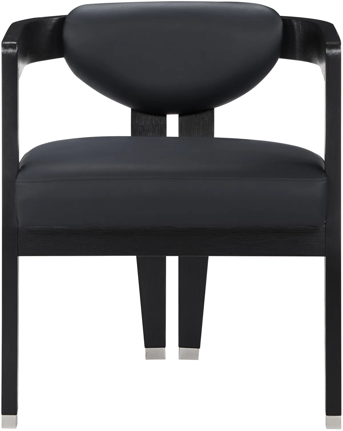 Carlyle - Dining Chair - Black - Faux Leather