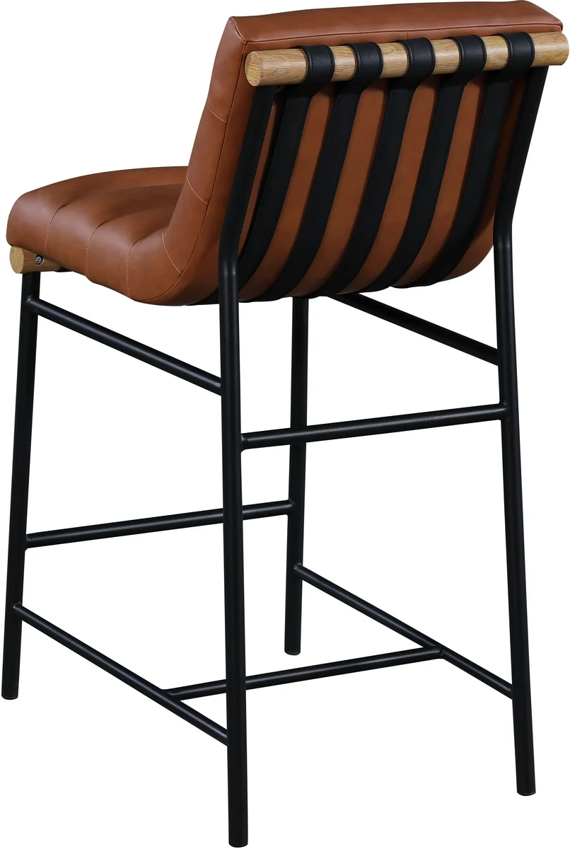 Burke - Counter Stool - Cognac