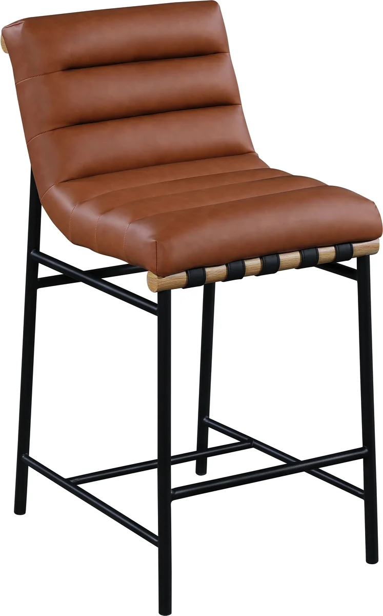 Burke - Counter Stool - Cognac