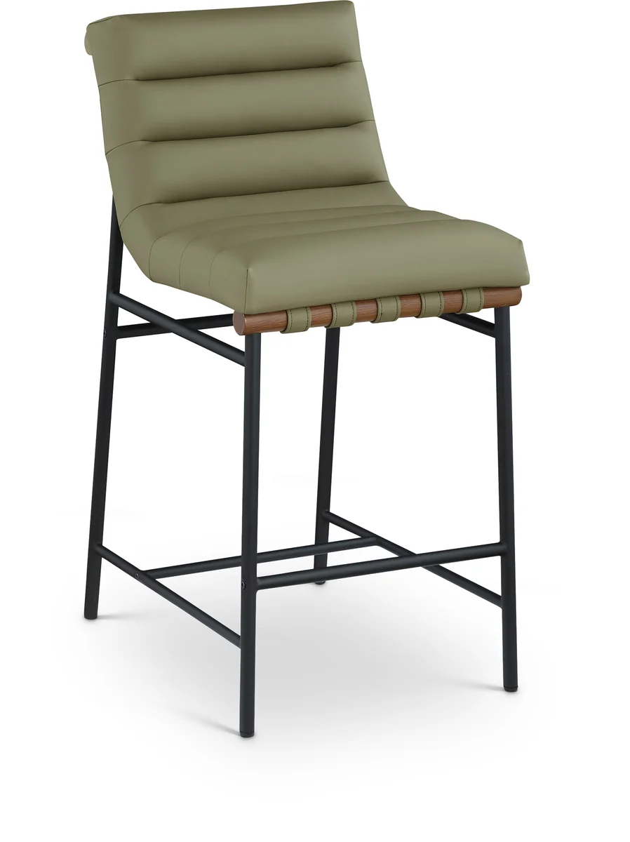 Burke - Counter Stool - Green