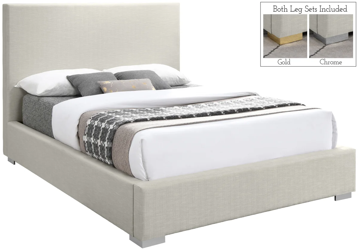 Crosby - Full Bed - Beige - View 2