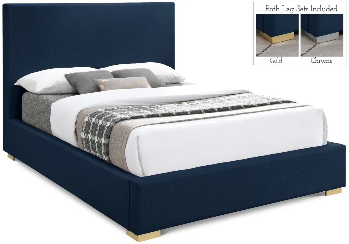 Crosby - King Bed - Navy