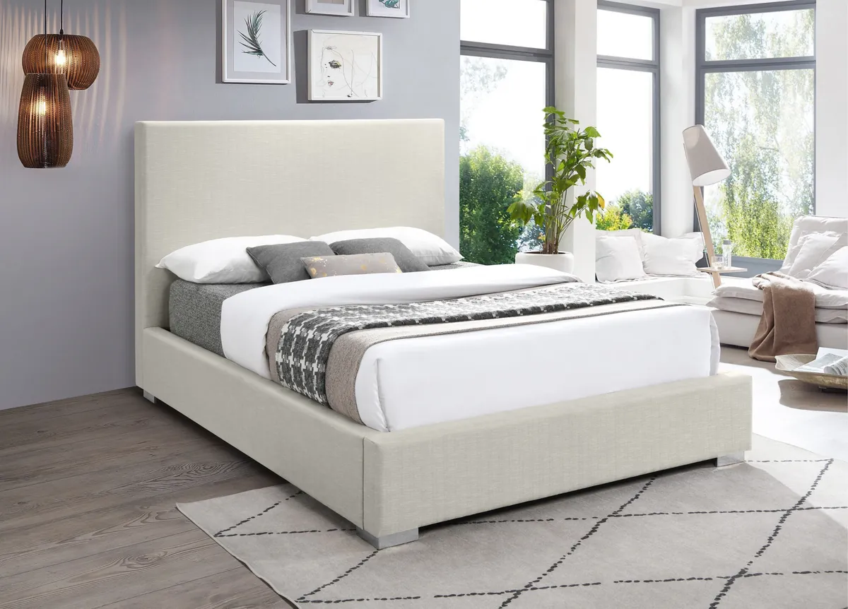 Crosby - King Bed - Beige
