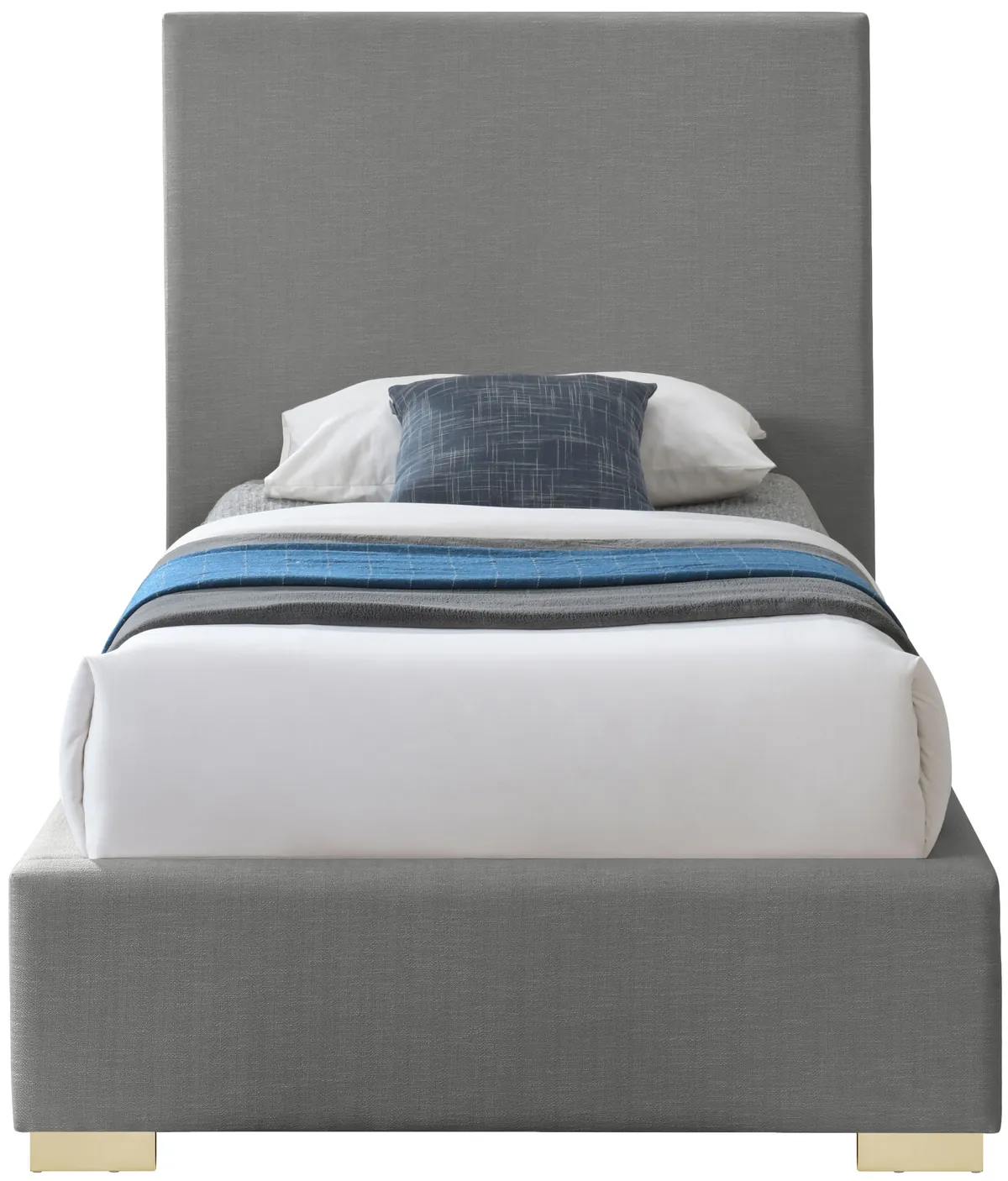 Crosby - Twin Bed - Gray