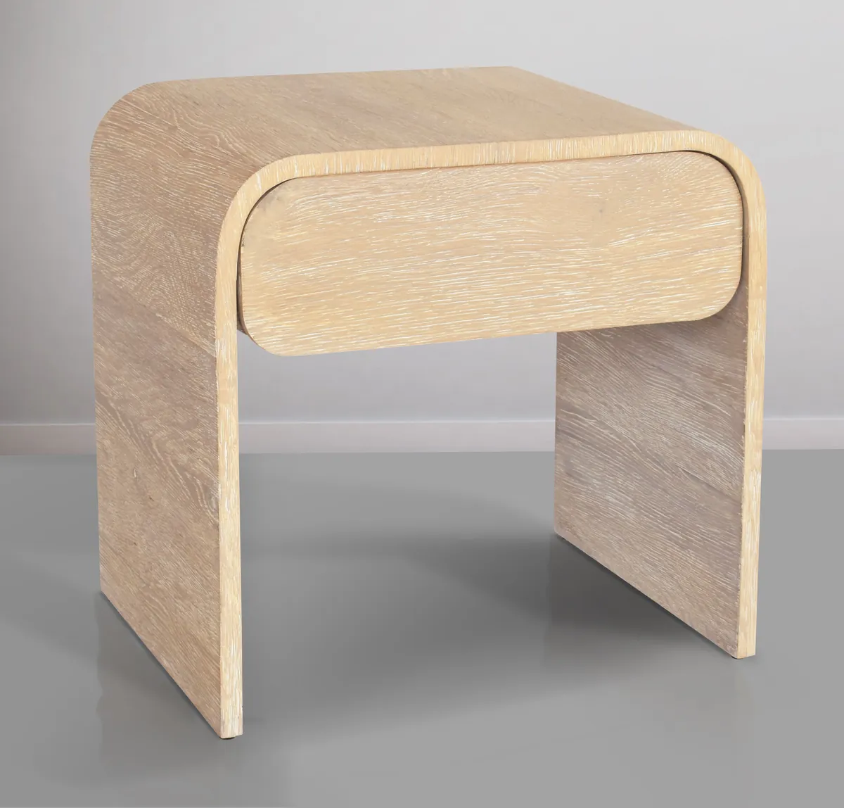 Cresthill - Night Stand - White Oak - View 2