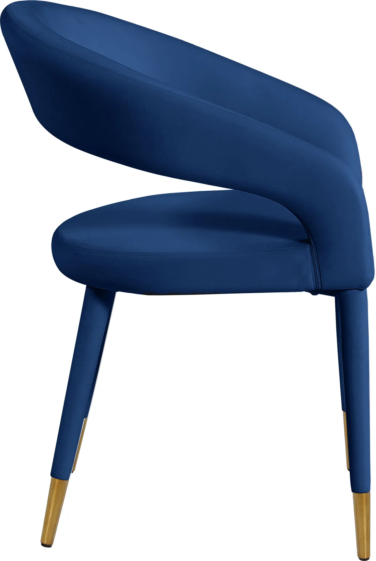 Destiny - Dining Chair - Navy - Fabric