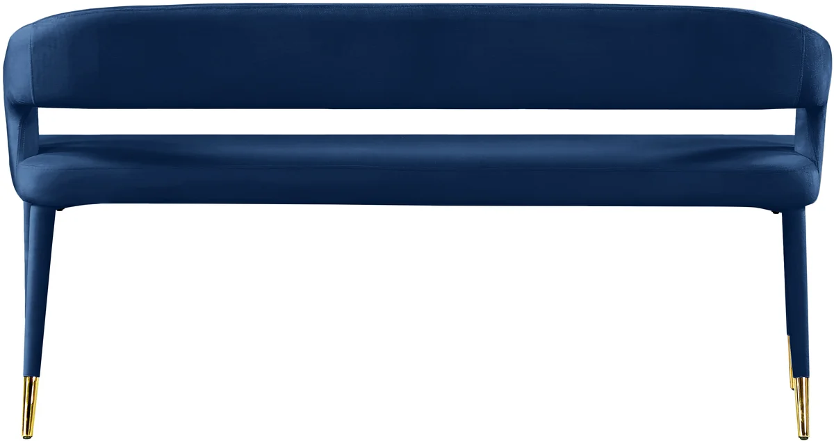 Destiny - Bench - Navy - Fabric