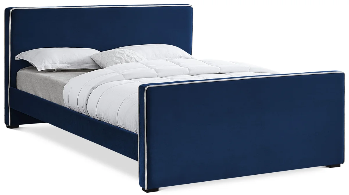 Dillard - Queen Bed - Navy