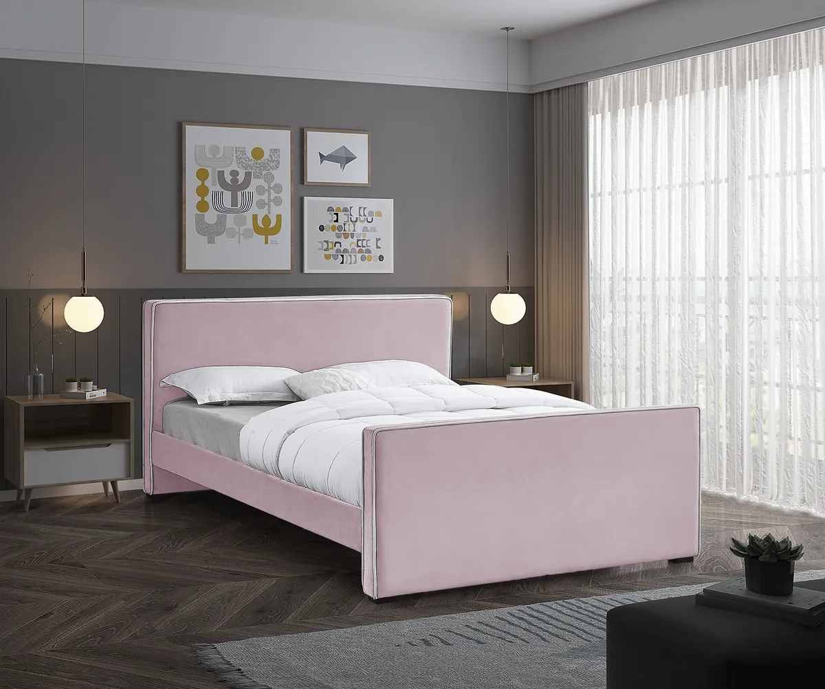 Dillard - King Bed - Pink - View 2