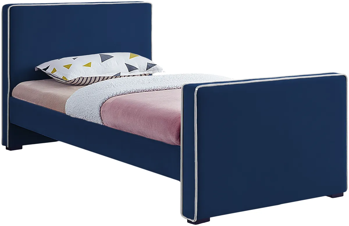 Dillard - Twin Bed - Navy