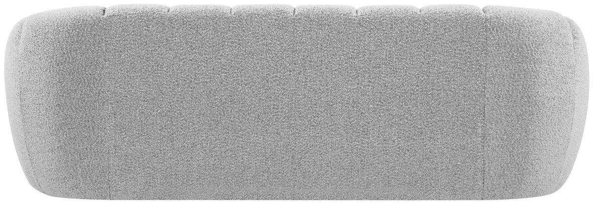 Elijah - Boucle Sofa - Gray