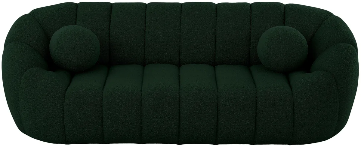 Elijah - Boucle Sofa - Green