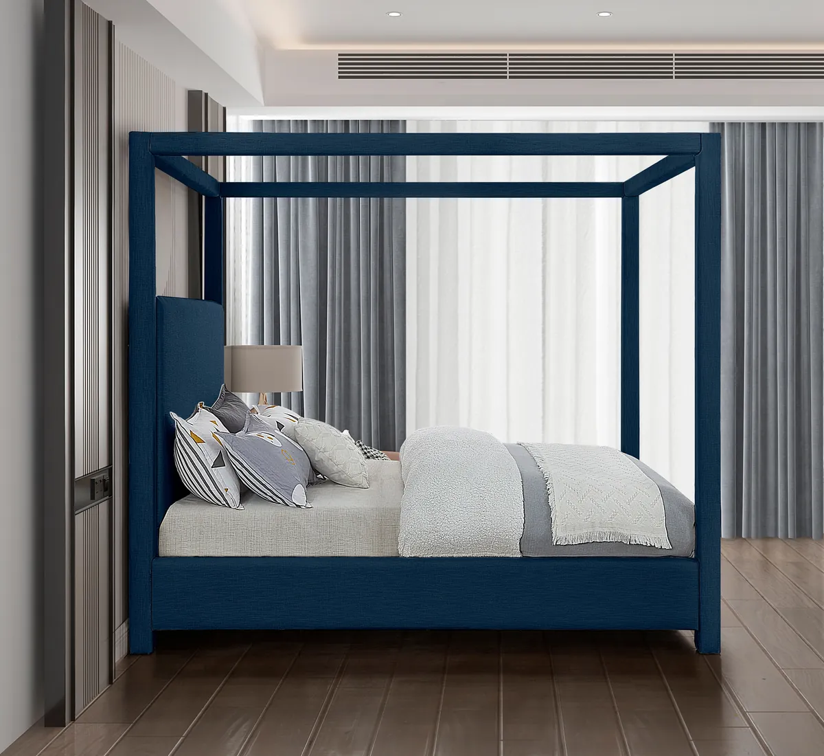 Emerson - King Bed - Navy