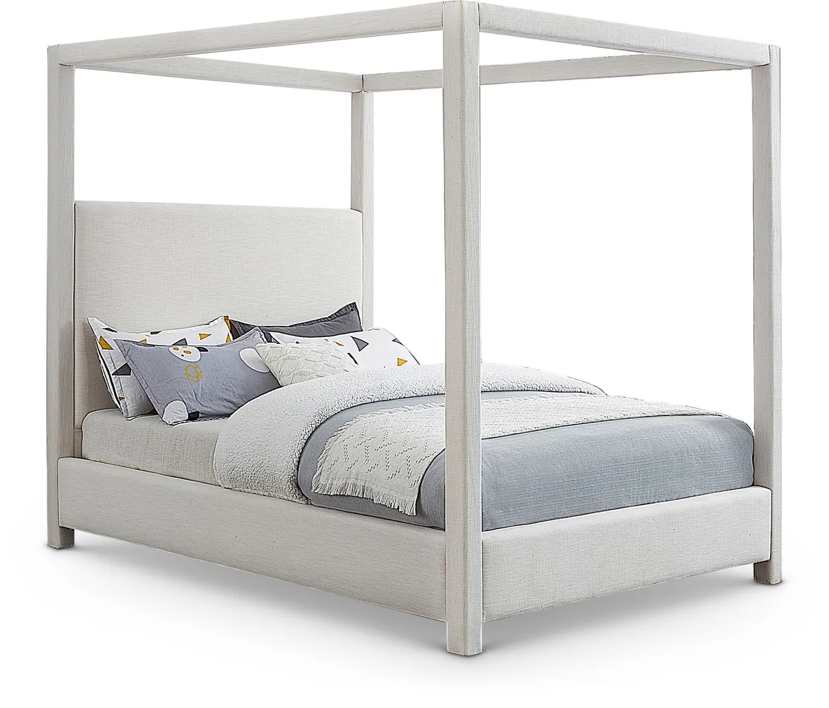 Emerson - Queen Bed - Cream