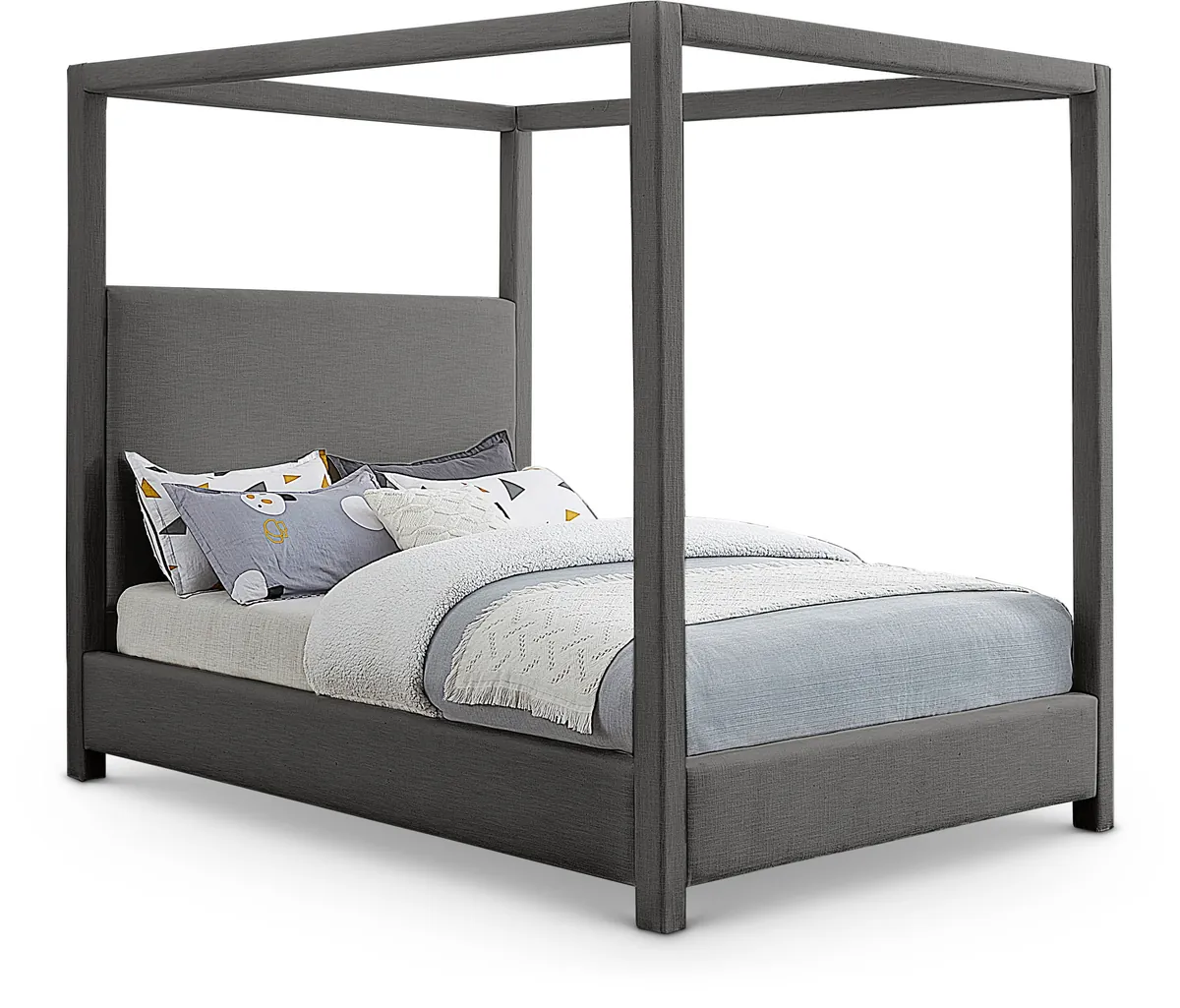 Emerson - Queen Bed - Gray