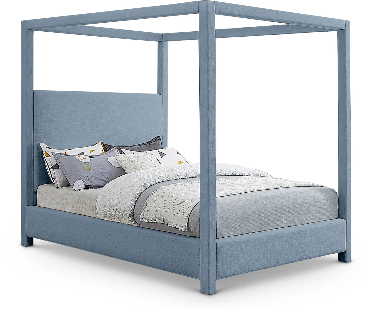 Emerson - King Bed - Sky Blue