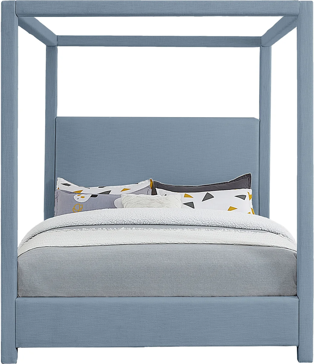 Emerson - Queen Bed - Sky Blue